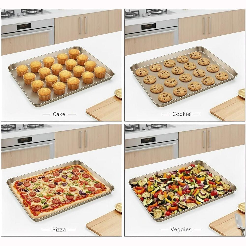 9/11/13inch Cake Baking Tray Nonstick Bakeware Pans Heavy Duty Oven Baking Pan