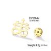 LIKGREAT Infinity Symbol Brooch Stainless Steel Lape lPin for Women Men Minimalist Eternal Love Couple Wedding Bridal Party Gift