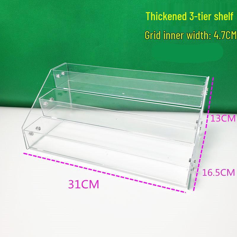 Transparent Multi-Layer Acrylic Sunglasses Storage & Display Rack