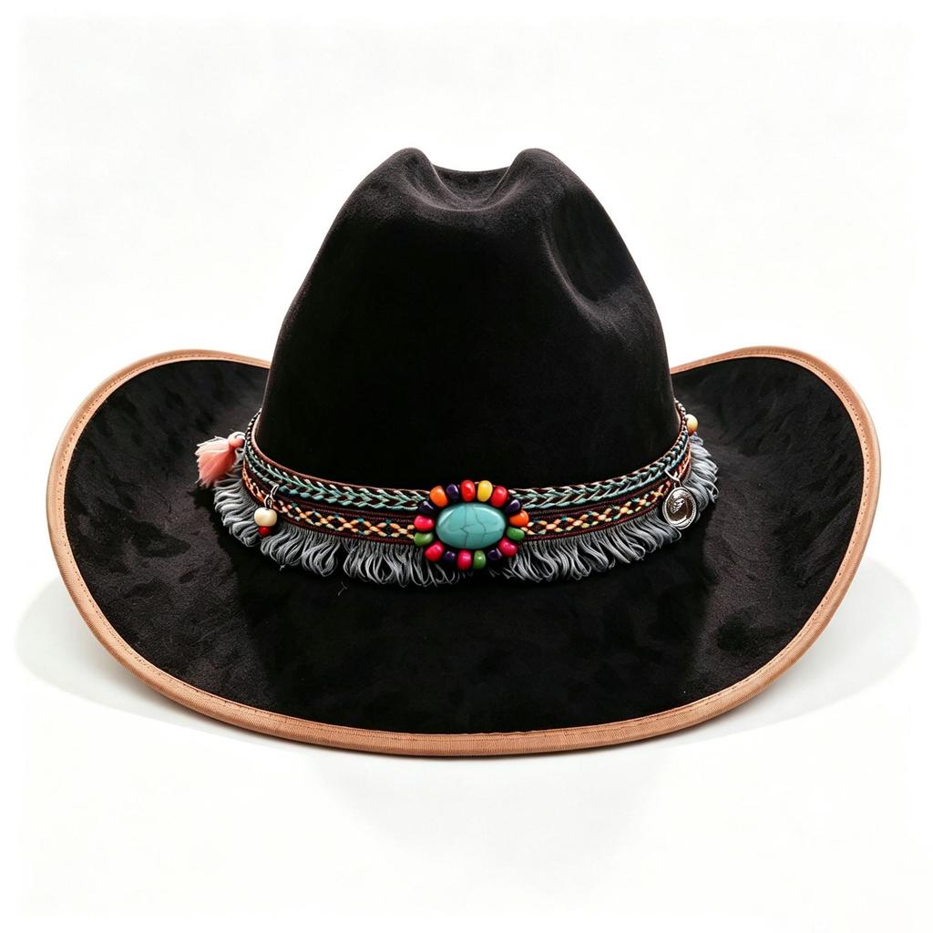 European and American High-quality Western Cowboy Hats, Jazz Style Fashion Accessories, Cowboy Hats, Ethnic Style Cowboy Hats Are Hot-selling