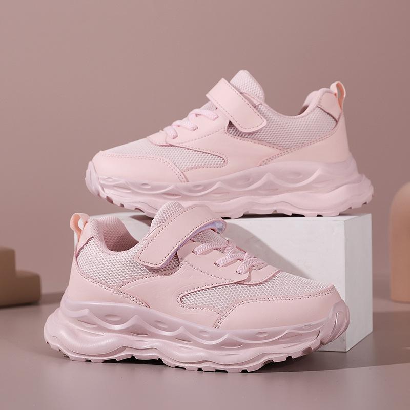 

Girls breathable children s shoes little white shoes campus sports shoes Internet celebrity mesh boys classmates 2025 explosion 39