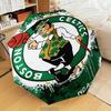 Celtics Logo Umbrella Folding Umbrella, Automatic Umbrella 8-Frame for Travel, Camping Use Gift for Halloween Christmas