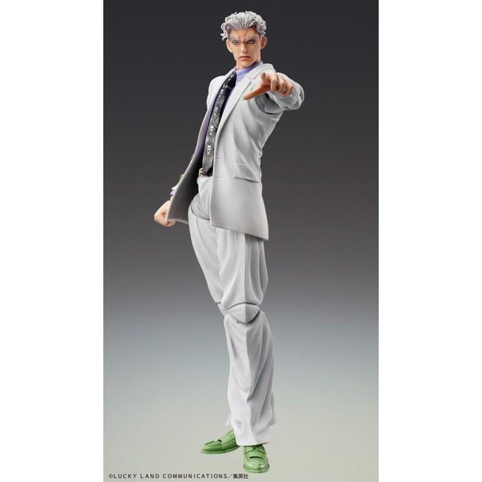 Medicos Entertainment Super Action Statue JoJo's Bizarre Adventure Part 4 Yoshikage Kira, Approx. 145mm PVC/ABS/Nylon Painted Action