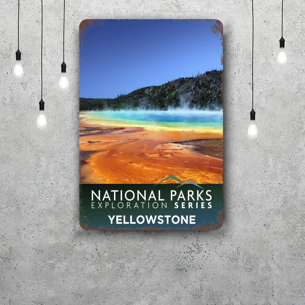 Congaree Nationalpark Deko-Poster Vintage Blechschild Metallschild Dekorative Plakette für Pub Bar Männerhöhle Club Wanddekoration