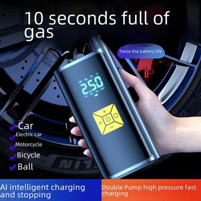Tragbare elektrische Autoreifenpumpe mit hoher Leistung