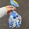 Stitch Plush Keychain Cartoon Character Pendant Cute Chef Doll Bag Charm Gift Kids