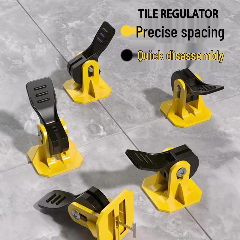 Quick Tile Leveling Tool with Replaceable Steel Needle for Wall and Floor Positioning