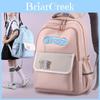 Cute Nylon Animal Print Backpack For School Kids Large Capacity Lightweight