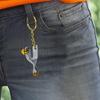 Spurses Inspired Metal Keychain Portable Structure Secure Fastener for Keys Backpacks and Vehicle Charm