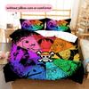 One Piece Dark Style Bedding Set Duvet Cover Pillowcase No Filler, Soft Home Bedroom Decor, Perfect Gift for Fans.chl