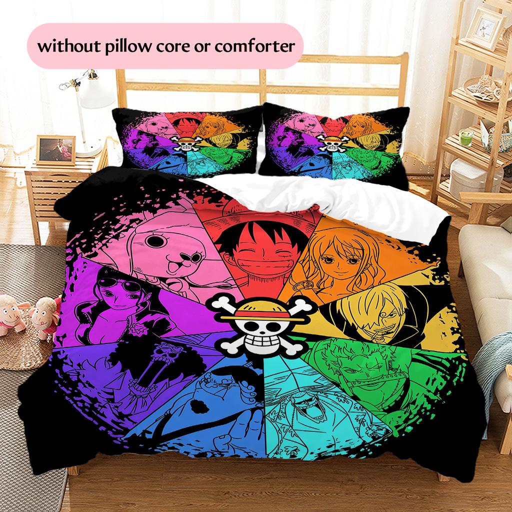 One Piece Dark Style Bedding Set Duvet Cover Pillowcase No Filler, Soft Home Bedroom Decor, Perfect Gift for Fans.chl
