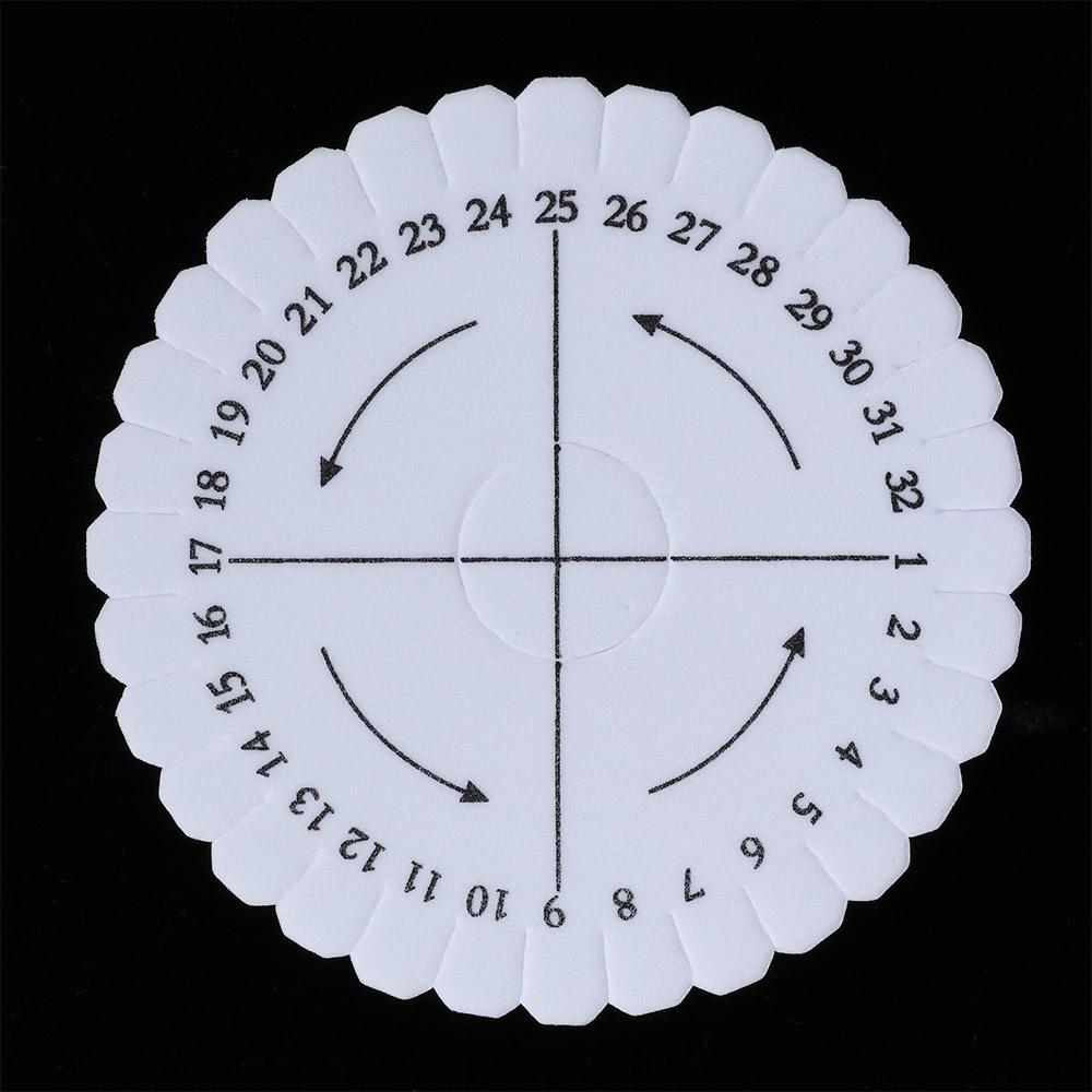 DIY Braiding Disc/Disk Beading Cord Kumihimo Handmade Tool Sewing Rope Weaving Jewelry Design Board