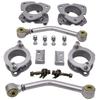 Front Rear 2" Leveling Lift Kit Alignment Fit Jeep Compass Patriot MK 2007-2017