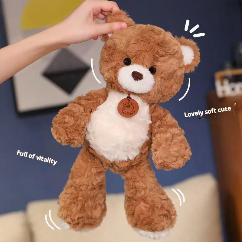30cm Teddy Bear Doll Simulation Plush Toy Handmade Doll Cartoon Anime Cute Pillow Cushion Home Decoration Children's Birt