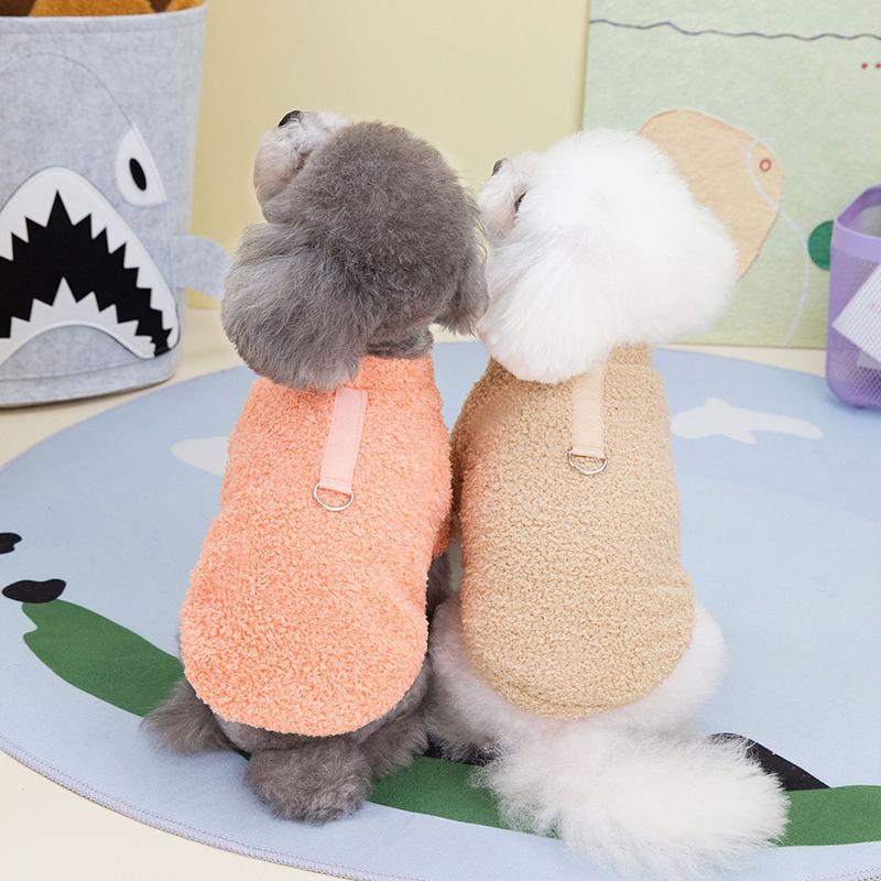 Vestiti Caldi Invernali per Cani Comodo Cappotto per Animali Domestici per Cani Piccoli Medi Giacca Morbida per Cani Abbigliamento Chihuahua Yorkie Outfit per Animali Domestici