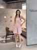 Women's Modal High-Waisted Lace-Up Summer Pajama Shorts