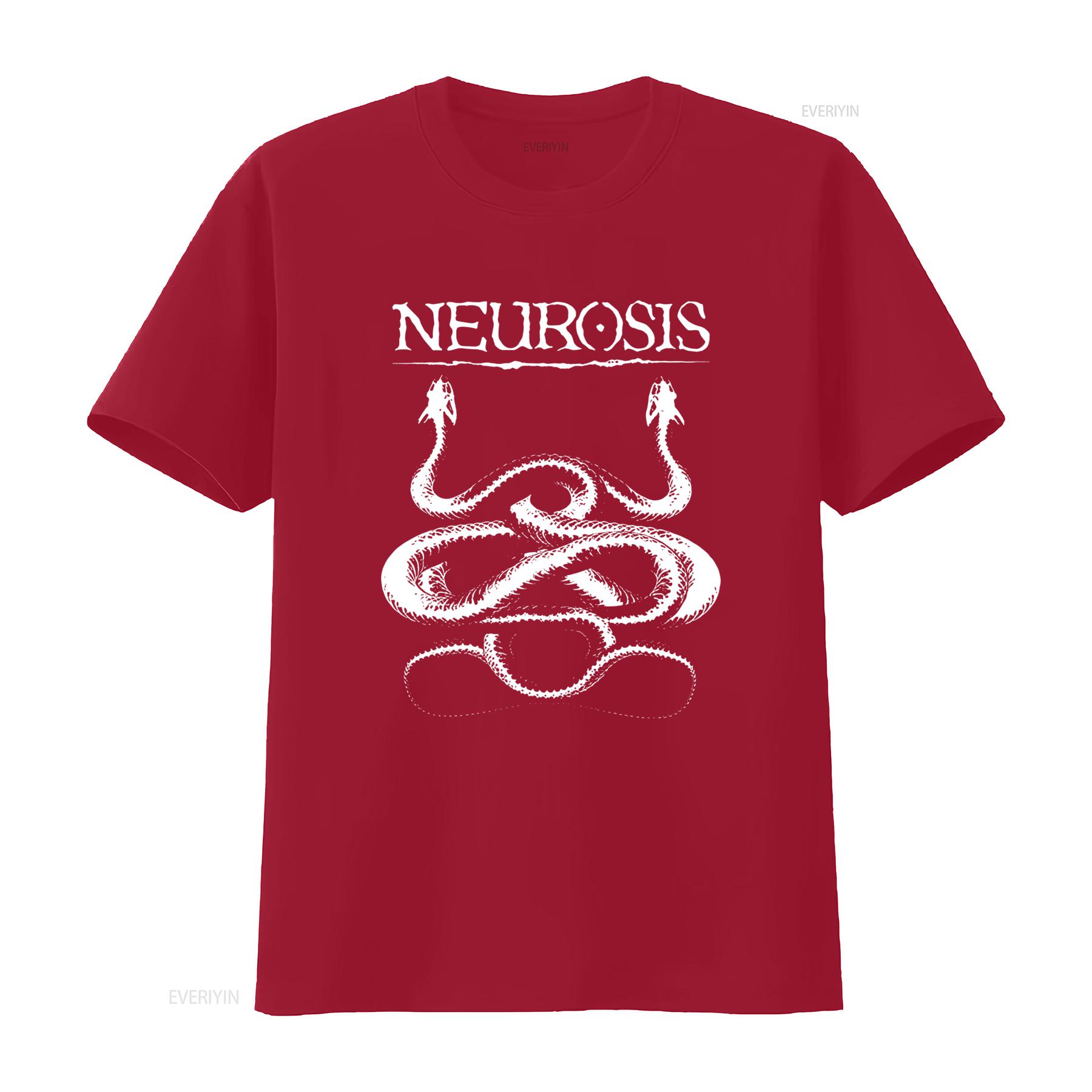 

НОВЫЙ Футболка с принтом Neurosis Band Classic Fan Черная Змея Все Размеры AM498 винтаж Стильная Растягивающаяся одежда от графического дизайнера S