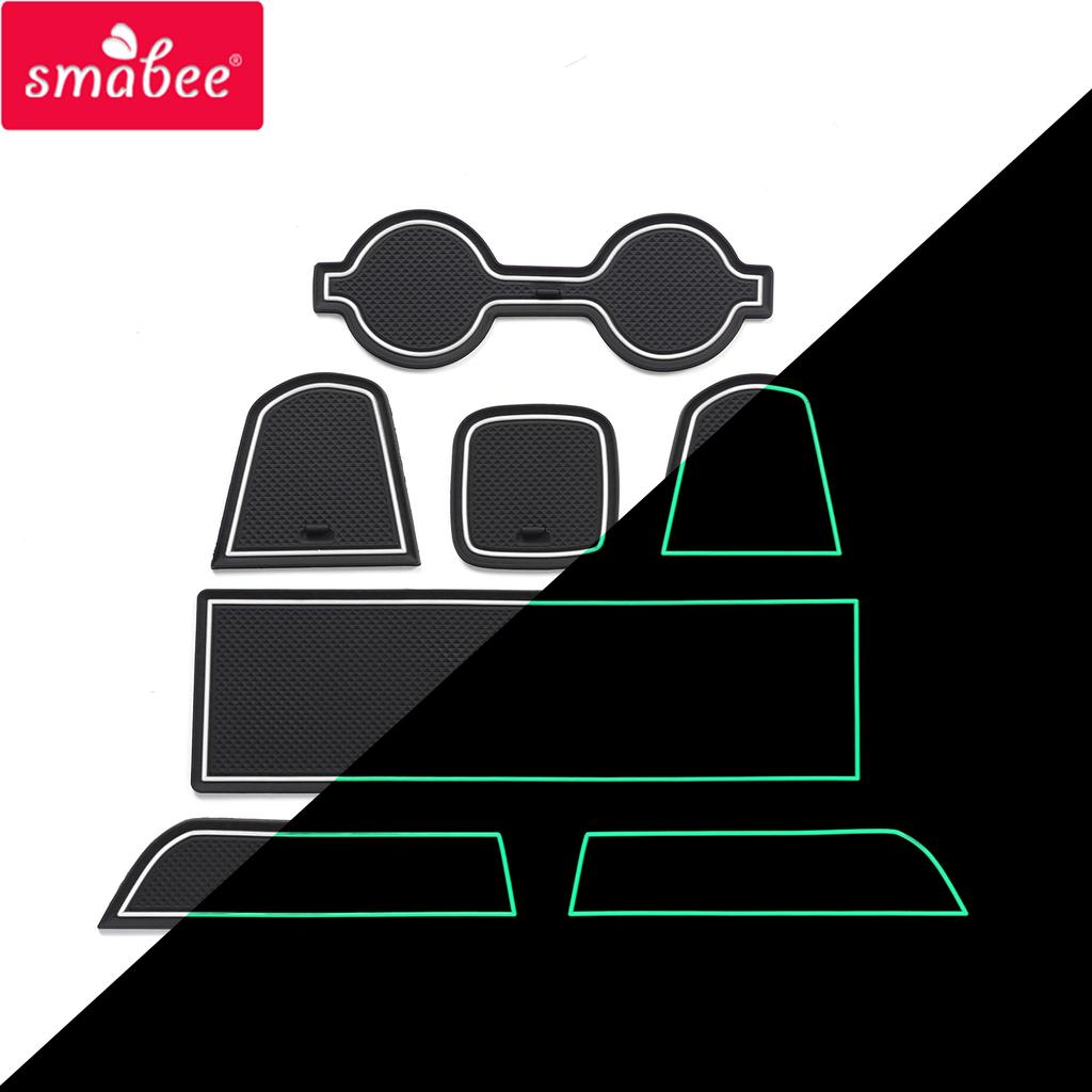 Für Toyota GR86 Subaru BRZ 2022 Anti-Rutsch-Schlitzmatte Getränkehaltermatte Türfachmatte Zubehör Gummi-Aufkleber