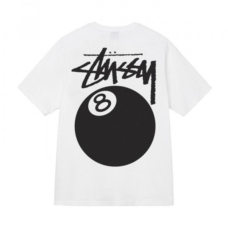 Grenzüberschreitende europäische und amerikanische Trendmarken, eine Vielzahl bedruckter Herren- und Damen-Kurzarm-T-Shirts, 220 Gramm lockere Streetwear-T-Shirts