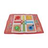 Plastic Flying Chess Game Set Non Woven Fabric Roll Up Chess Board Game Educational Toys