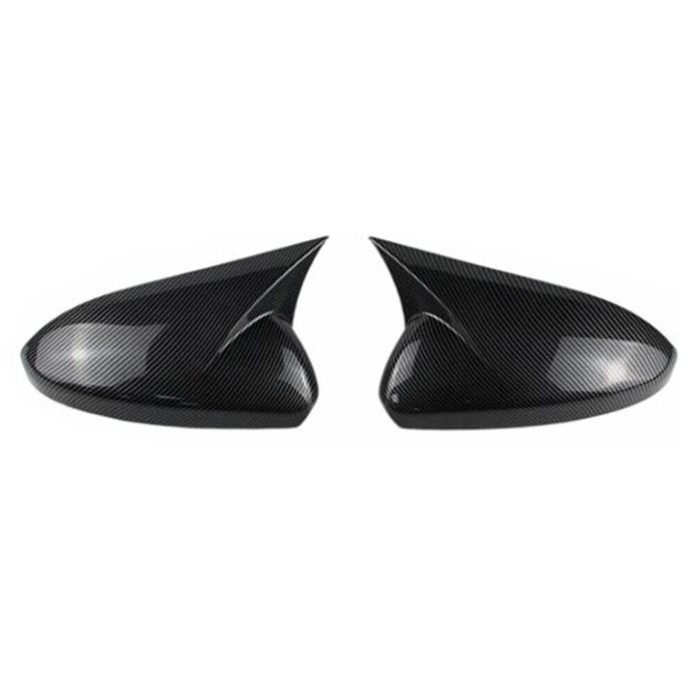 For Chevrolet Cruze 2009-2014 Car Rearview Side Mirror Cover Wing Cap Sticker Exterior Door Rear View Case Trim Carbon Fiber