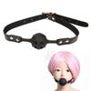 Safety Silicone Open Mouth Gag Ball With Holes Bondage Restraints Sex Toys For Women Slave Gag With Open Holes For Couples