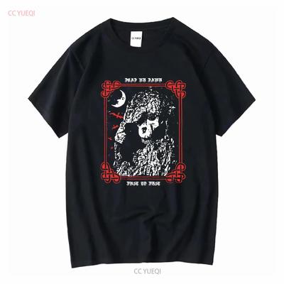 SEMATARY GHOST MOUNTAIN HAUNTED MOUND DEAD BY DAWN TEE Long Sleeves Vintage Washed Graphic Homme Comfortable Soft Streetwear