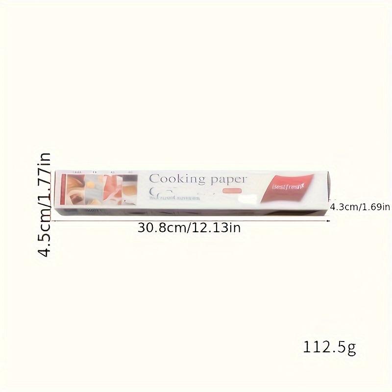 Backpapier Backwerkzeuge Lebensmittelqualität Fettpapier Brot Sandwich Burger Pommes Wrappers Keks Ölpapier 5 Meter Backwerkzeuge