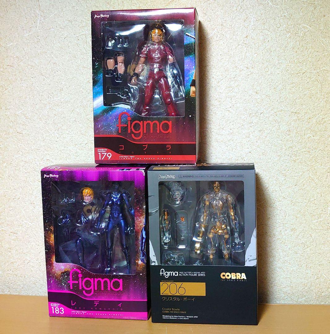 

[USED] figma COBRA Space Cobra Lady Crystal Boy Figure