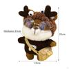 Plush Shoulder Bag Crossbody Creative Cute with Zipper Closure Stylish Doll Stuffed Animals