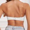 Seamless Shoulder Strap Bra for Large Breasts Push-up Non-slip Tube Top Long-lasting Breast-controlling Bra