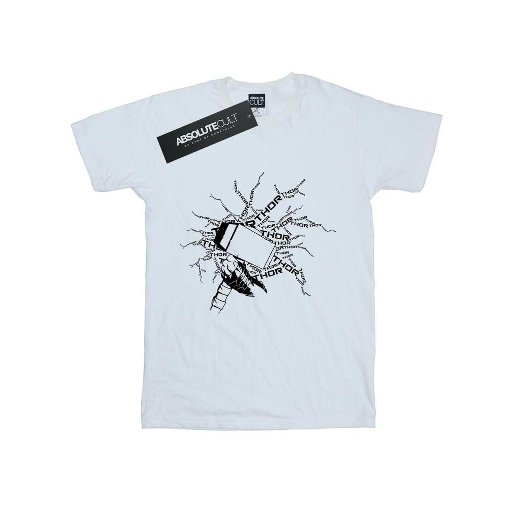 Marvel Mens Thor Lightning T-Shirt