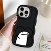 Funny Cartoon Case for iPhone 16 Pro Max 13 8 17 Air 14 11 15 Plus XR 12 Soft Phone Cover