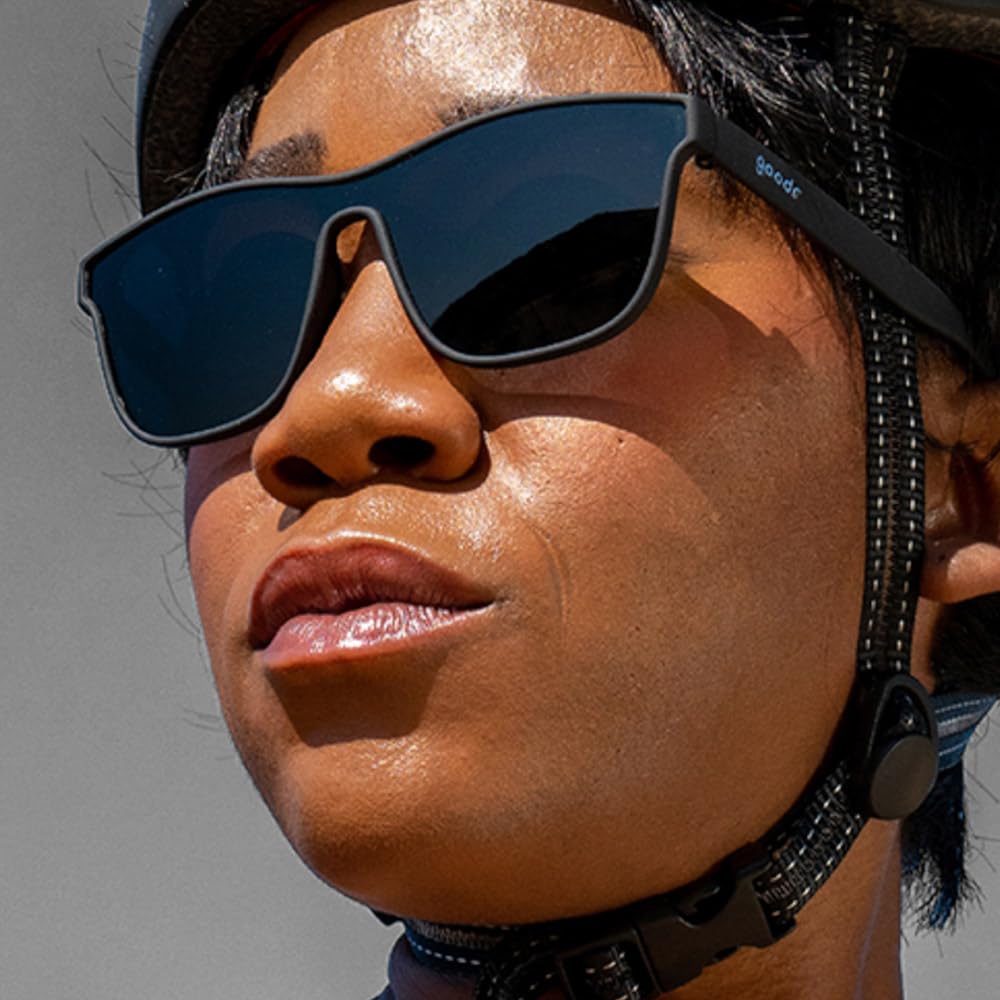 Goodr VRG Series Sunglasses UV Stays In and Mirrored Lenses for Men and Perfect for Mountain and Outdoor Activities Future Is [goodr] Lightweight,