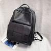 Wind All Leather Men'S Backpack Business Bag 14 Inch Tablet Backpack Large Capacity Travel Bag
