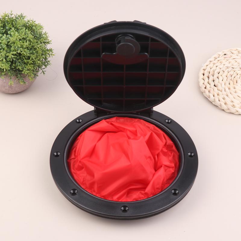 Marine Hatch Cover Black Circular Boat Out Deck Plate Detachable Inspection Hatch Cover For Boat Kayaking Canoe Yacht 1