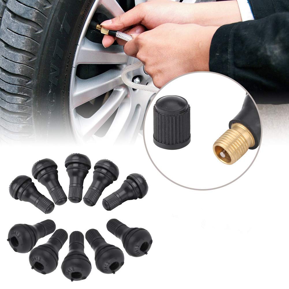 TR412 Tire Valves, Wheels, Air Valves, Trait Type, Straight Type, Snap-in Valve, Heat-resistant Core