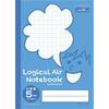 Nakabayashi Logical Air Lightweight Notebook by Purpose B5 Graph 5mm 5 Book Pack HB5-H504-5P