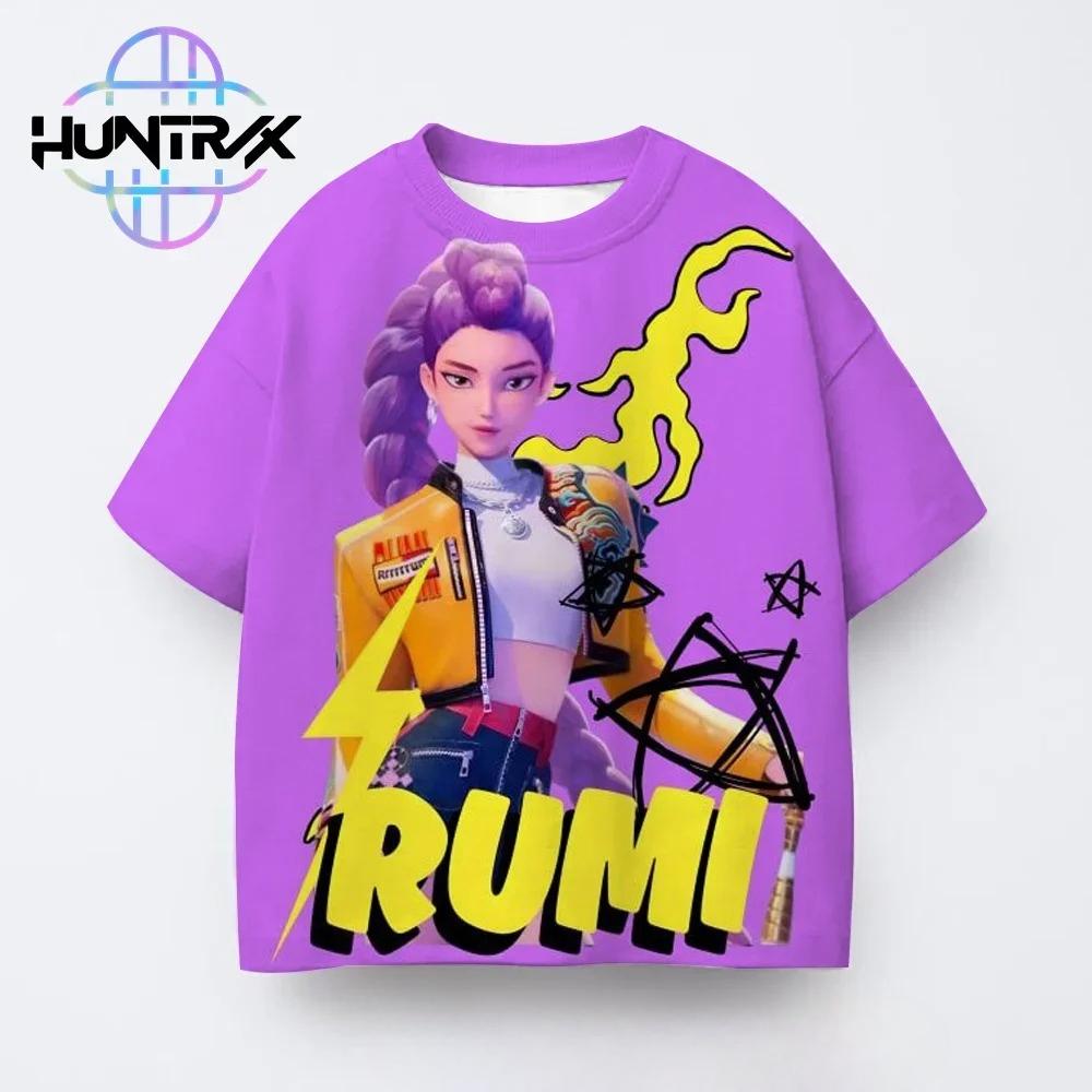 T-Shirts Girls Children's Cartoon Printed Fashion Short Sleeve T-Shirt Casual Fashion Summer Girls Short Sleeve Clothing Top