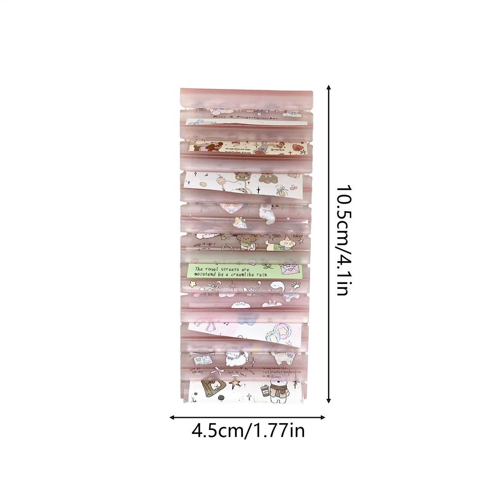 

Nail Transfer Foil Storage Case Fingernail Sticker Organizer Nail Foil Transfer Sheet Container for Beginners Women Girls Ladies розовый