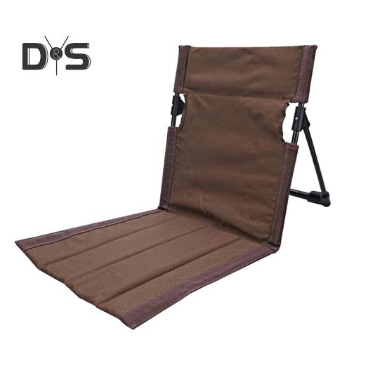

Складной садовый стул с рамой из алюминиевого сплава, прочный, легкий, портативный, складной стул для пикника на открытом воздухе, сиденье со спинкой коричневый