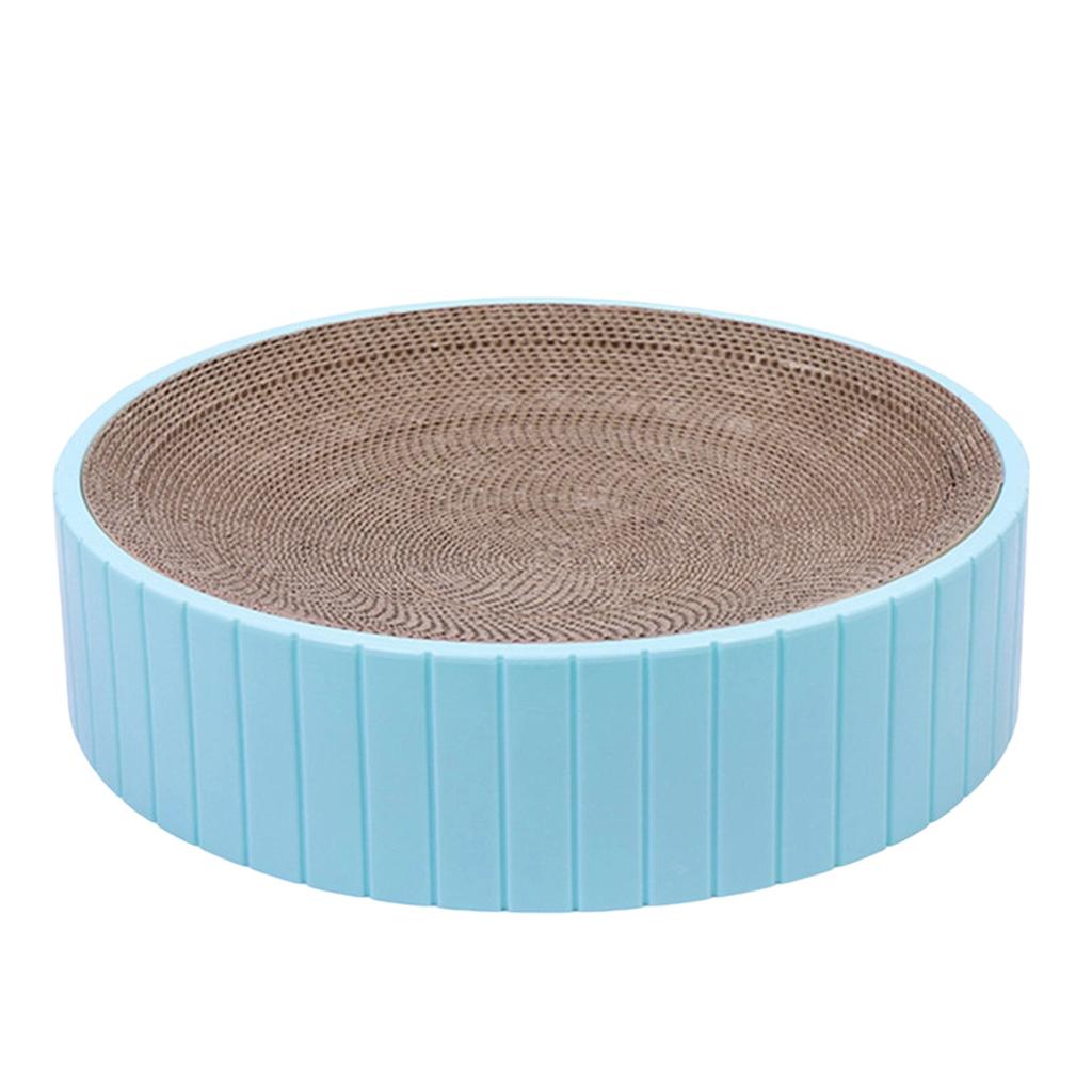 Extra Large Round Scratcher Bowl Corrugated Bed Scratching Board Toy Pet Supplies
