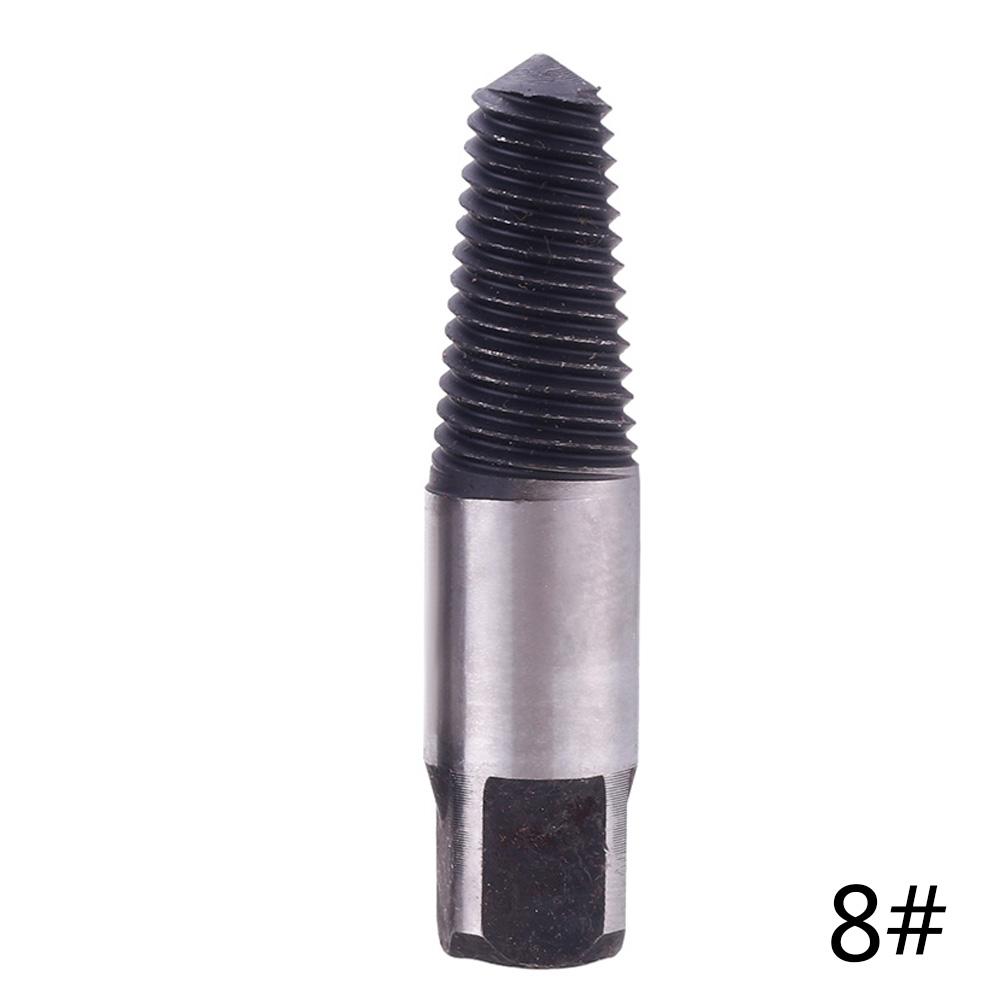 Sada extraktorů na šrouby, vrtáky z uhlíkové oceli, vodicí sada, sada na odstraňování zlomených konců šroubů, nástroje na odstraňování poškozených šroubů 1/8PCS