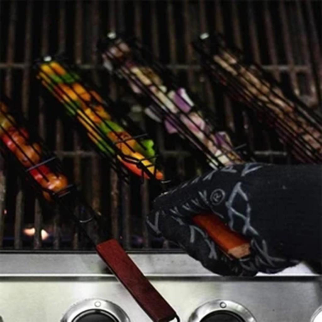 Easy Kebab Barbecue Baskets Easy Kebab Barbecue Baskets