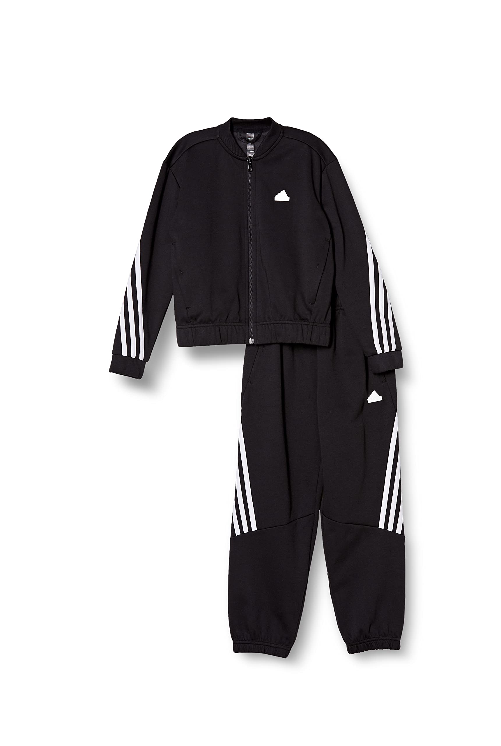 

Спортивный костюм Adidas Future Icon Размер 150 Детский 3 полоски (ECL34), Верх Черный/Белый, Низ Черный/Белый (HR6290),