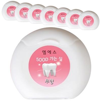 MS Dental Floss Unscented, 8 Pieces, 1 Piece