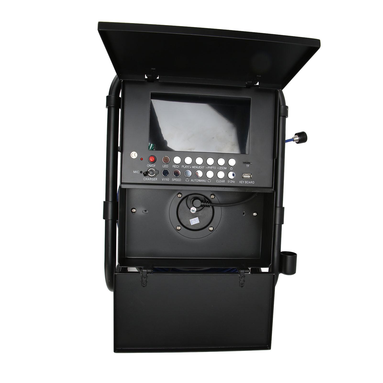 

Промышленный эндоскоп 1080P 7-дюймовый IPS ЖК-дисплей 12 регулируемых светодиодных труб инспекционная камера для наружного применения EU Plug