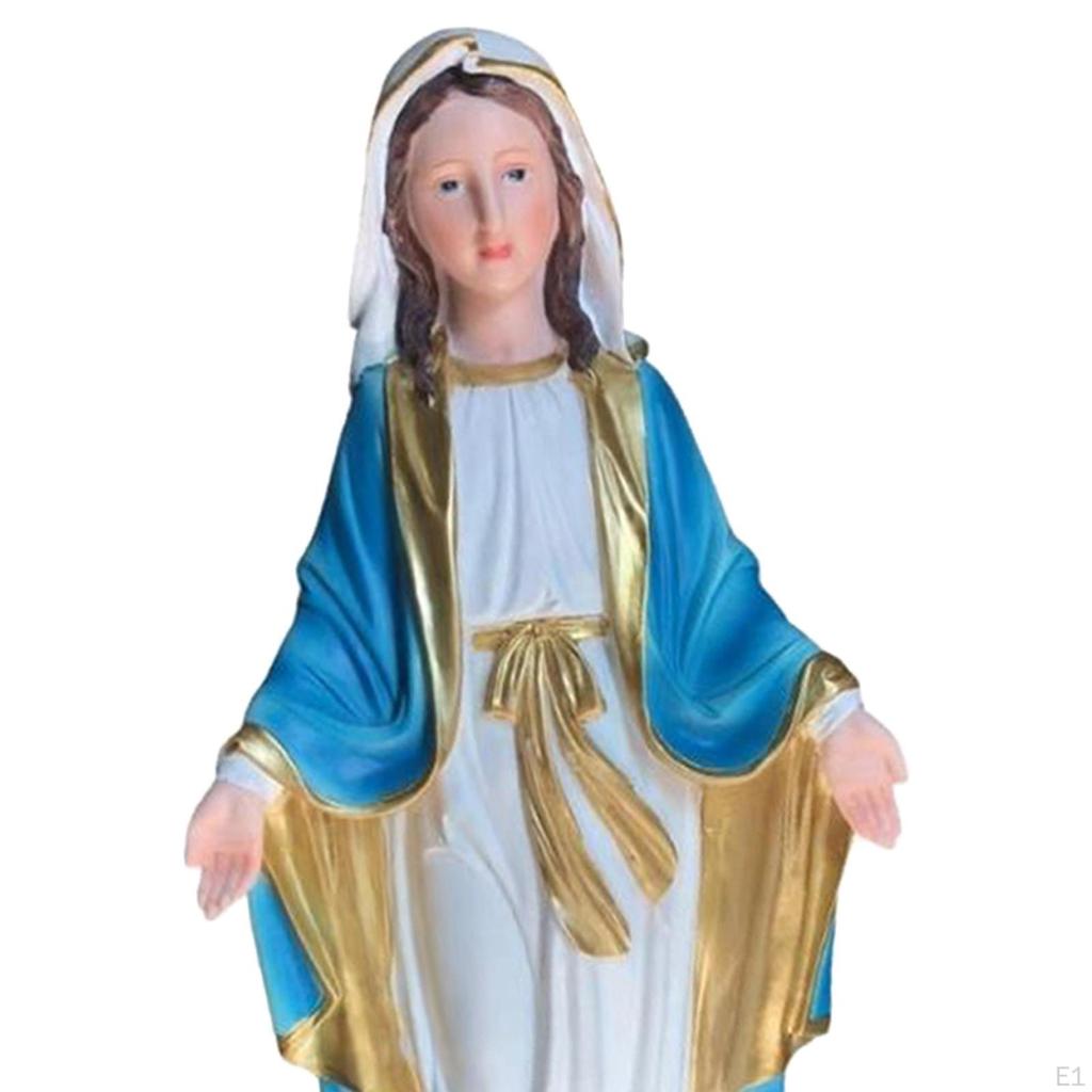 Blessed Mary Figurine ,Wedding Gift Stable Statue Living Room Crafts ,Character Sculpture