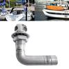 Marine Grade Boat Gas Tanks Vent Fuel Tanks Breather Vent for 5/8in Hose Boat Flush Mount Thru-Hull Fuel Gas Tanks Vent