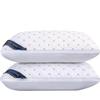 Hotel Neck Support Sleep Aid Pillow Available In Singles or Pairs, Non Collapsing Core for Home or Dormitory.